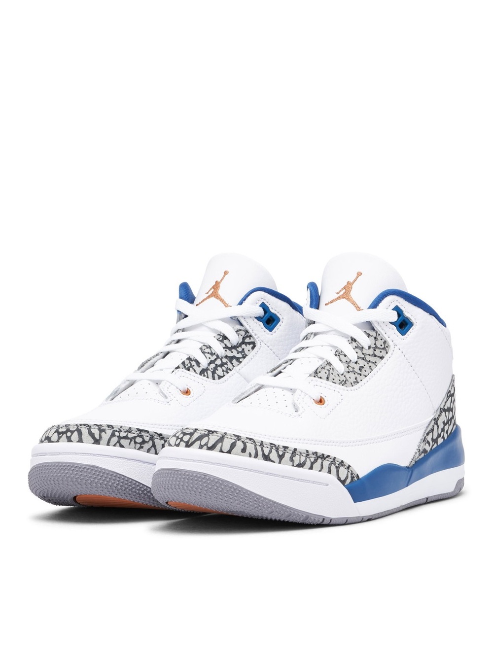 Air Jordan 3 Retro PS 'Washington Wizards' Kids Mid Sneakers